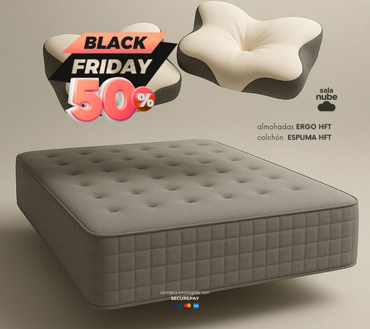 COLCHÓN NUBE 100% ESPUMA HFT