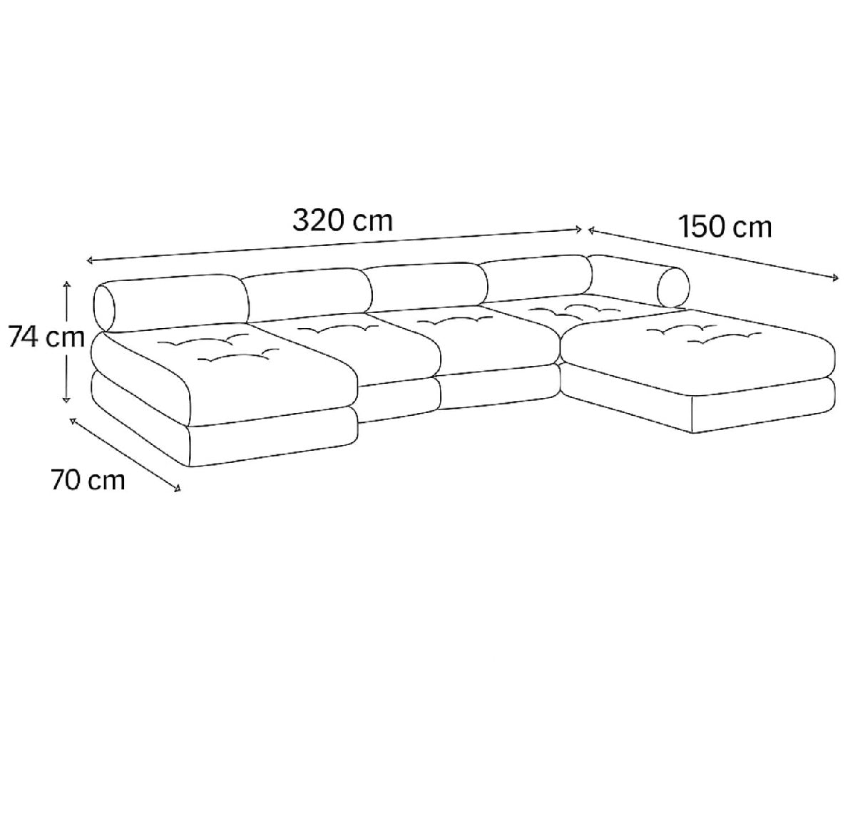 Sala Milán Modular 5P